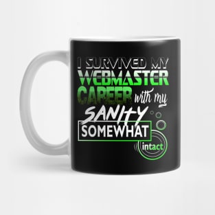 I Survived My Webmaster Career With My Sanity Intact Mug